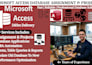 develop microsoft access database projects and assignments